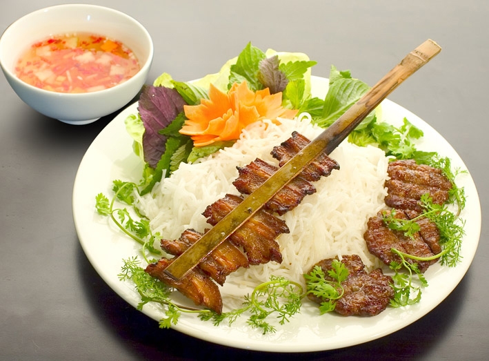 bún chả nam định